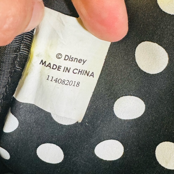 Disney Minnie Mouse Sequin Backpack small black/red - Picture 6 of 7